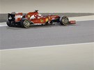 Fernando Alonso pi Velké cen Bahrajnu formule 1. 