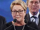 Quebecká premiérka Pauline Maroisová piznává poráku ve volbách.