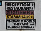 Orientaní systém v hotelovém komplexu Rogner Bad Blumau