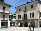 Centrum Limone Piemonte stále dýchá historií.