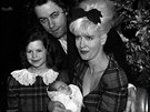 Bob Geldof, jeho manelka Paula Yatesová a dcery Fifi Trixibelle a Peaches (16....