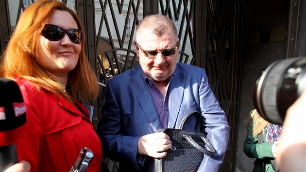 Obvin�ný podnikatel Ivo Rittig a jeho právni�ka Katarína Ko�iaková Obo�ová