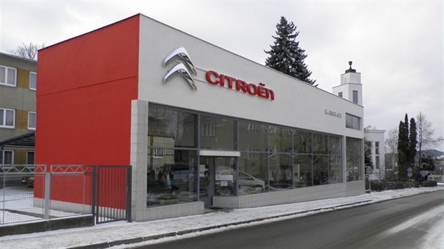 Firma CL Junior auto v Boskovicích.