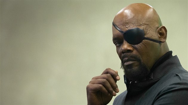 Samuel L. Jackson hraje ve filmu Captain America: Nvrat prvnho Avengera vrchnho agenta Nicka Furyho.