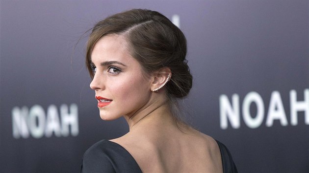 Emma Watsonov na americk premie filmu Noe (New York, 26. bezna 2014)