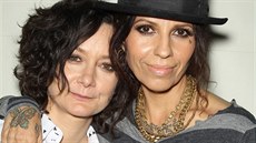 Sara Gilbertová a Linda Perry se vzaly 30. bezna 2014.