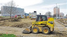 Rekonstrukce Parku Komenského (na snímku) pat�í spolu s obnovou podchodu mezi...