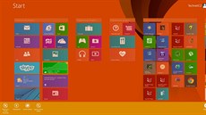 Pvodní Windows 8.1 nabízeli kontextové menu k aplikacím na vysunovací spodní...