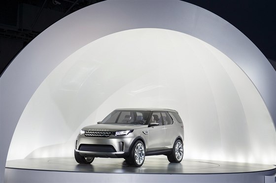 Koncept Land Rover Discovery Vision pedstavený tento týden na autosalonu v New...