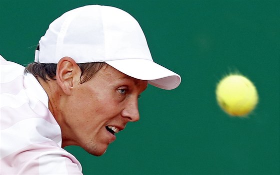 Tomá Berdych na turnaji v Monte Carlu