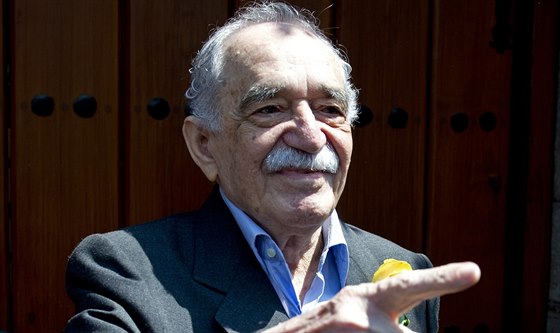 Kolumbijský držitel Nobelovy ceny Gabriel García Márquez během oslav svých 87....