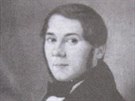 Profesora Mauritze Wenzela za mlada zachytil anonymn mal ped rokem 1850.