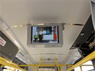 Monitor v tramvaji