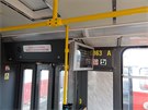 Monitor v tramvaji
