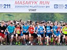 Na Masarykov okruhu se uskutenil první roník závodu Masaryk run.