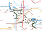 Peruení provozu metra na celé lince A od 18. 4. 2014 do 21. 4. 2014