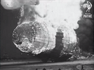 Zkáza vzducholodi Hindenburg, zachycena kamerami zpravodaj Pathé