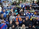 PODPORA. Fanouci Baníku Ostrava si vychutnali demolici Znojma (4:0).