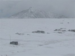 Zábry z kamer eského hydrometeorologického ústavu ukazují okolí Luní boudy v...