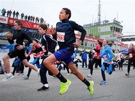 Na Masarykov okruhu se uskutenil prvn ronk zvodu Masaryk run.