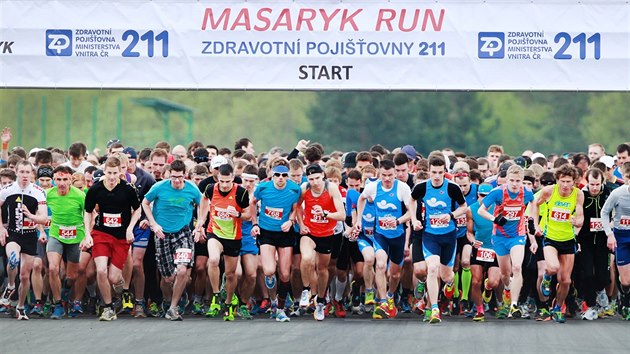 Na Masarykově okruhu se uskutečnil první ročník závodu Masaryk run.