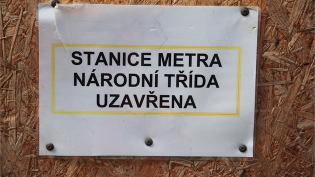 Národní tída ji brzy nebude pekrtnutá.