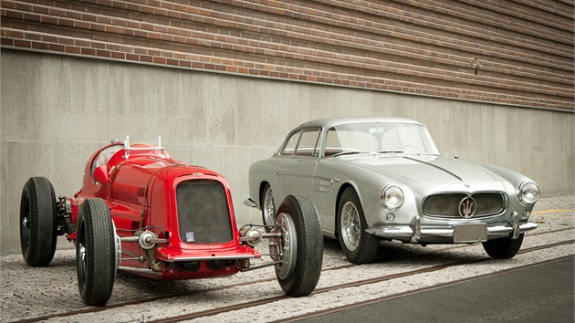 Automobily Maserati 6C-34 a Maserati A6G 54 Coupé Allemano