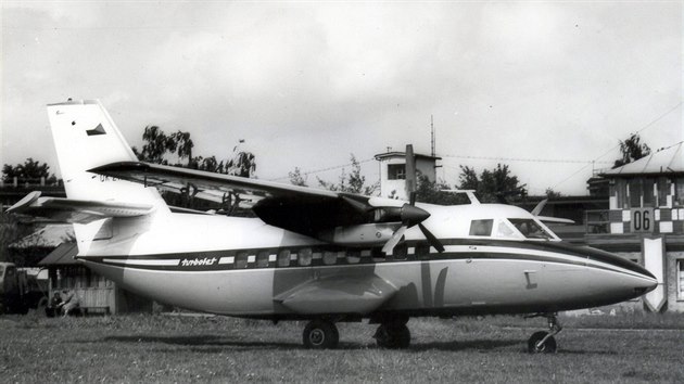 Prototyp letadla L 410 byl určený pro sedmnáct pasažérů, dělníci vyrobili dohromady čtyři kusy.