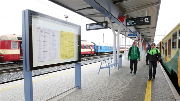 Novou podobu olomouckého hlavního nádraí mohou cestující vyzkouet na prvním...