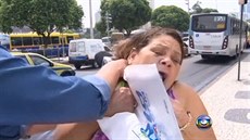 Rio, �ena, televize, rozhovor, kráde�