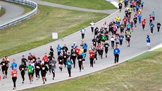 Na Masarykov okruhu se uskutenil první roník závodu Masaryk run.