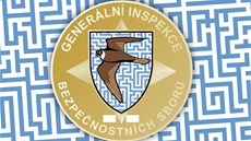 Vzor odznaku Generální inspekce bezpenostních sbor.