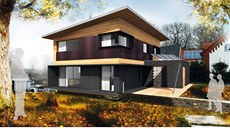 Studie pasivního domu v severních �echách v autorské spolupráci se spole�ností