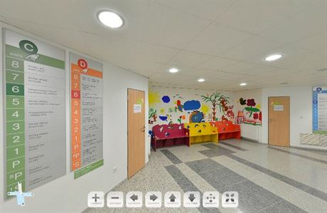 Virtuální prohlídka praské Fakultní nemocnice Motol.