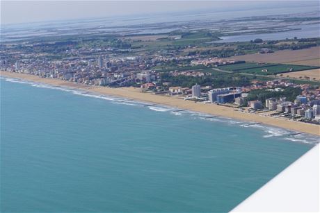 Ple mezi Bibione-Caorle a Bentkami