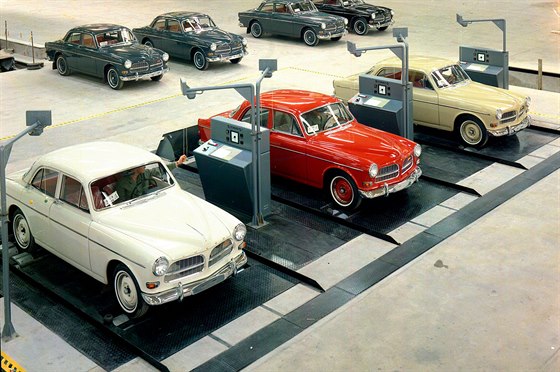 Továrna značky Volvo ve městě Torslanda slaví výročí 50 let od zahájení výroby.