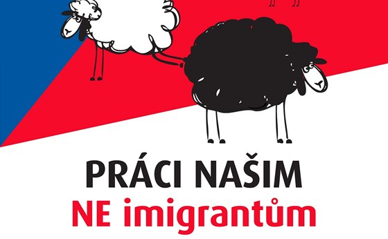 Plakát hnutí Úsvit k eurovolbám.