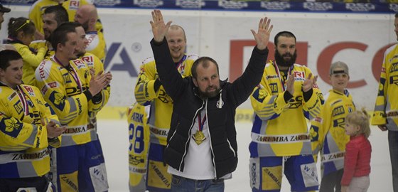 PAN ŠÉF. Rostislav Vlach získal se Zlínem titul v roce 2004 jako hráč, teď...