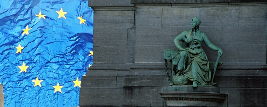 Vlajka EU. Ilustra�ní snímek