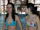 Liberecký bazén si oblíbili dosplí, ale hlavn dti.
