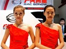 Modelky autosalonu Peking 2014