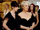 Meryl Streepová a Anne Hathawayová ve filmu ábel nosí Pradu (2006)