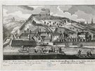 Pohled na Malou Stranu a Petín, 1712