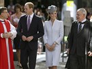Princ William a Kate se zúastnili slavnostní velikononí me v sydneyské...
