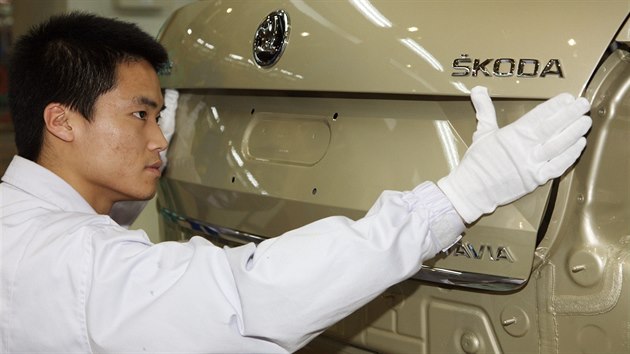 Výroba octavií v čínském Ningbo nedaleko Šanghaje. Zbrusu nová továrna otevřela na podzim roku 2013. Patří společnému podniku (joint-venture) SAIC-Volkswagen, vyrábí dnes ale výhradně octavie a superby.