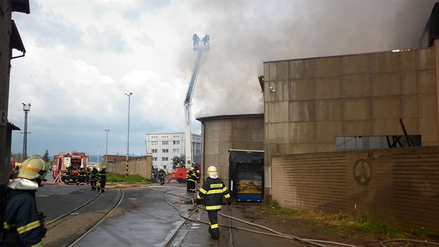 V lankrounsk galvanovn zaalo hoet v nedli. Haen se prothlo a do dalho dne.