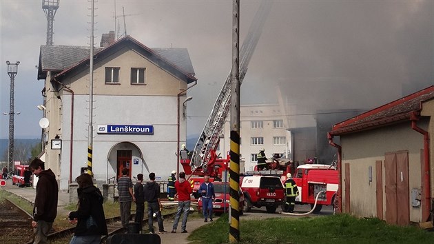 V Lankroun vypukl por v galvanovn (20. dubna 2014)