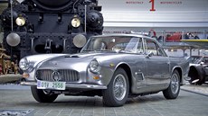 Výstava voz Maserati v Národním technickém muzeu v Praze