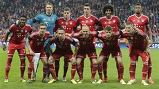 Fotbalisté Bayernu Mnichov ped semifinálovou odvetu Ligy mistr.