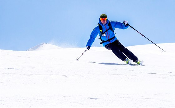 Biatlonista Ondej Moravec ochutnal skitouring neboli skialpinismus.